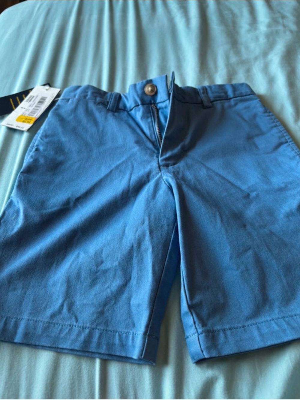 Polo by Ralph Lauren Light Blue Kids Chino Shorts